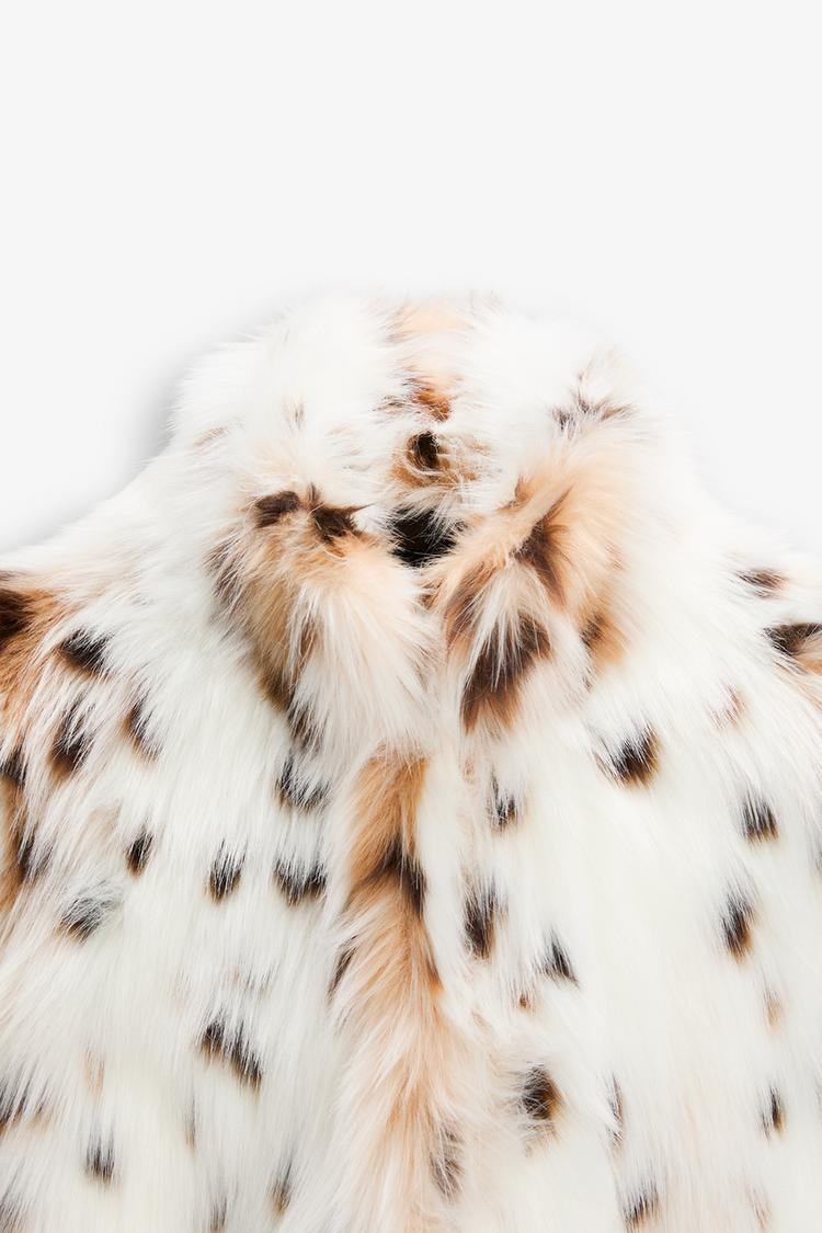 Faux Leopard Jacket