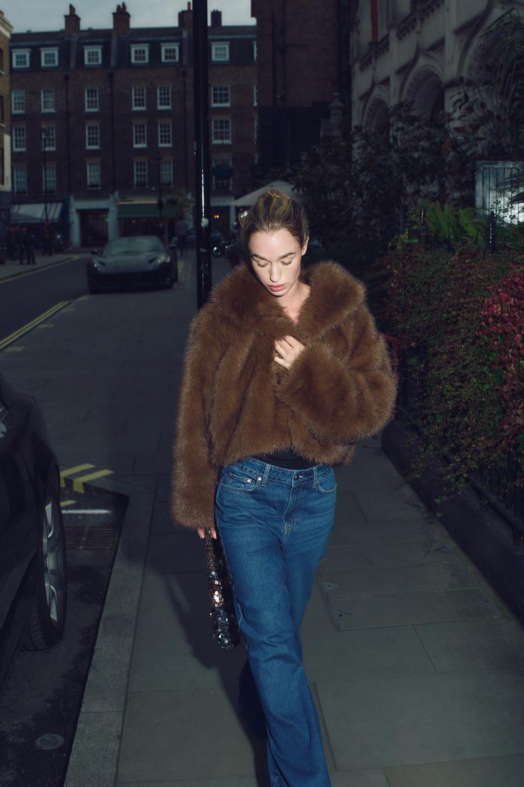 Faux Fur Coat