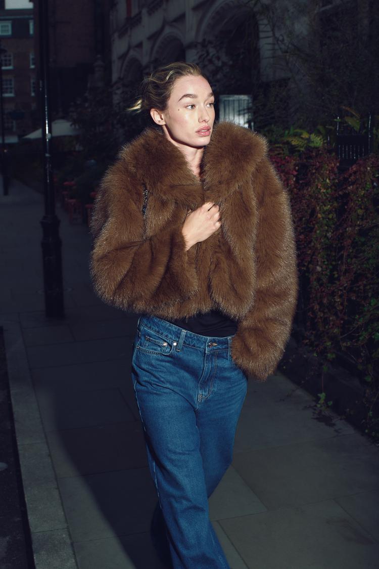 Faux Fur Coat