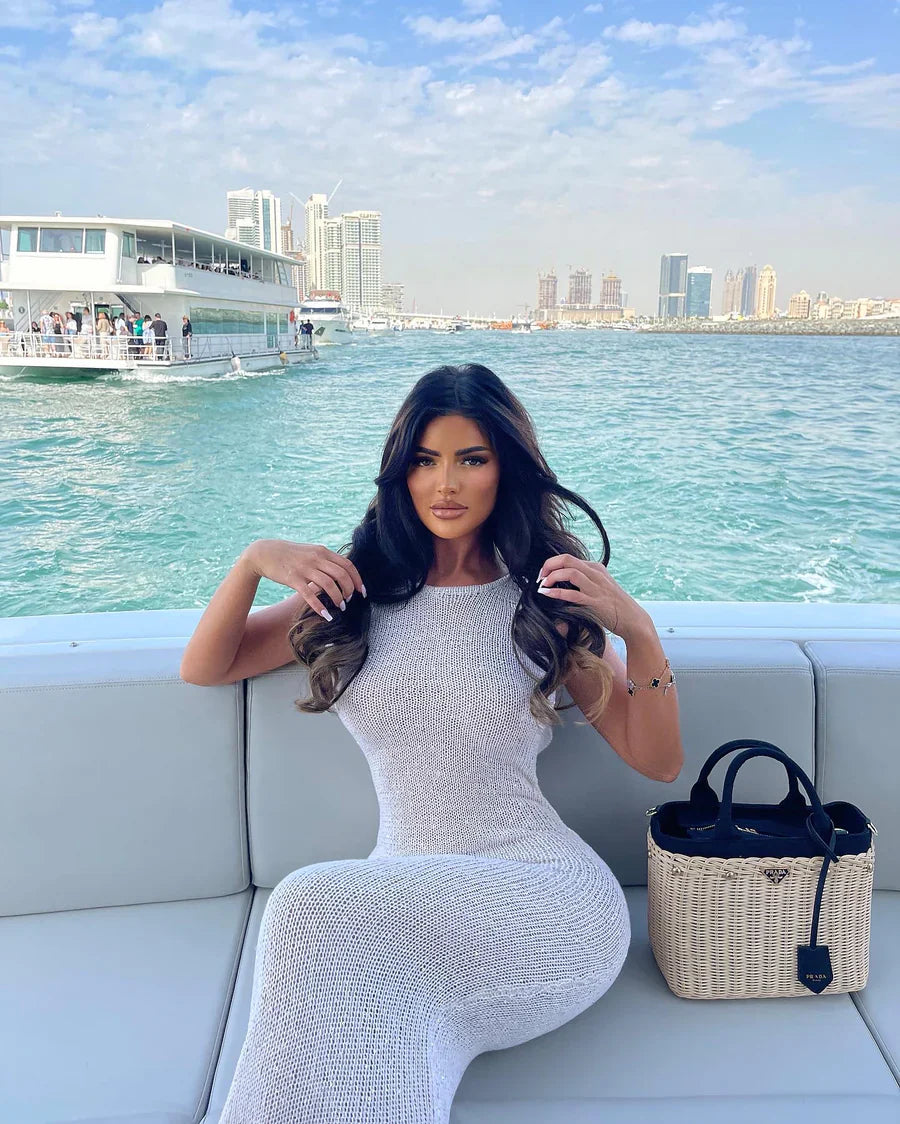 Louise Backless Dress