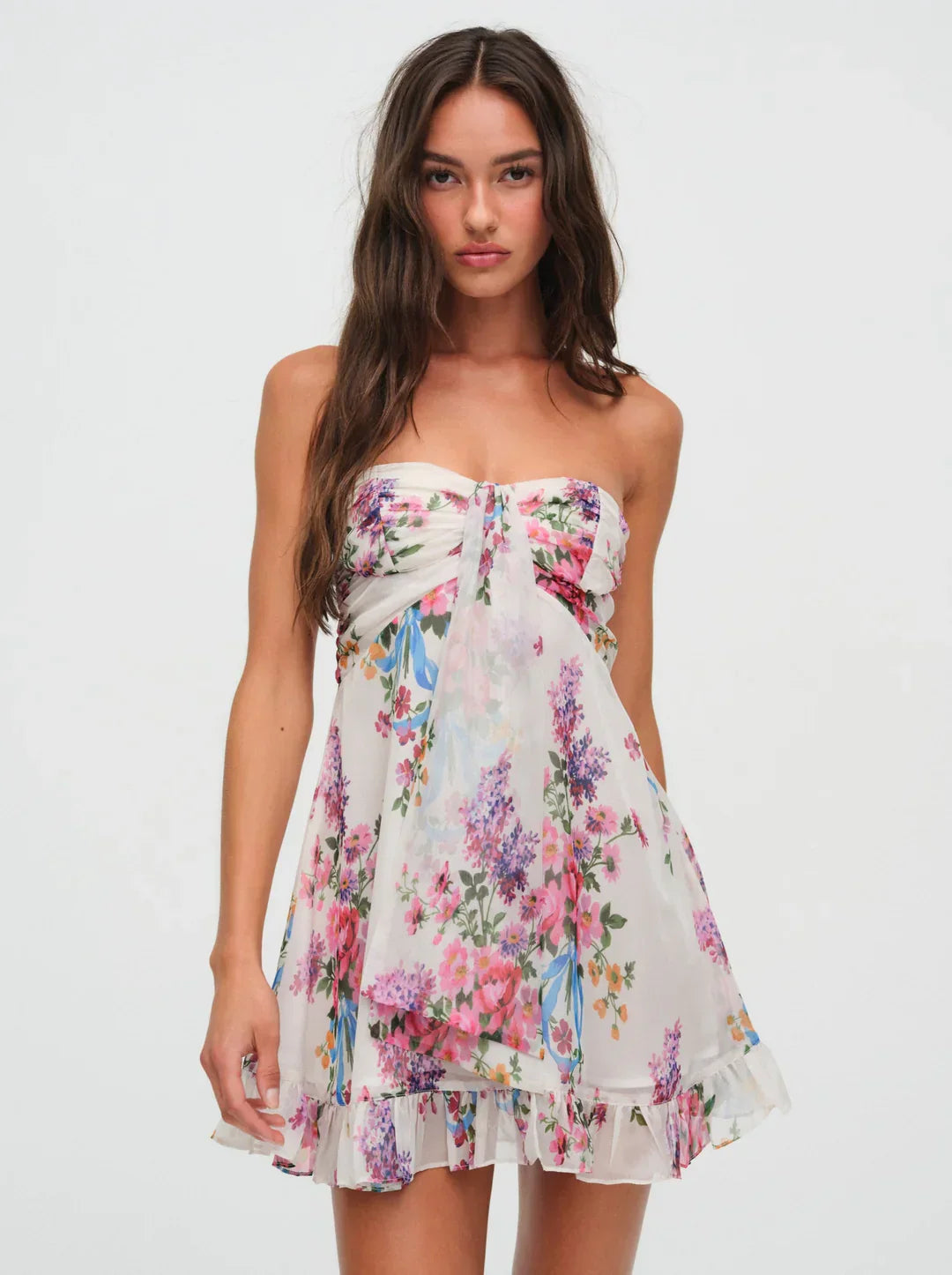 Vibrant Spring Mini Dress