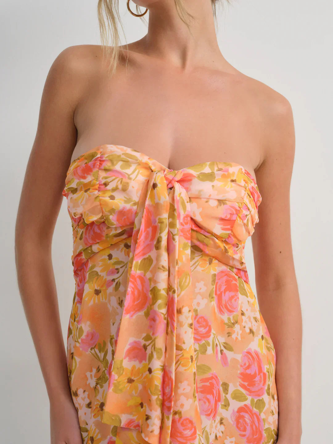 Vibrant Spring Mini Dress