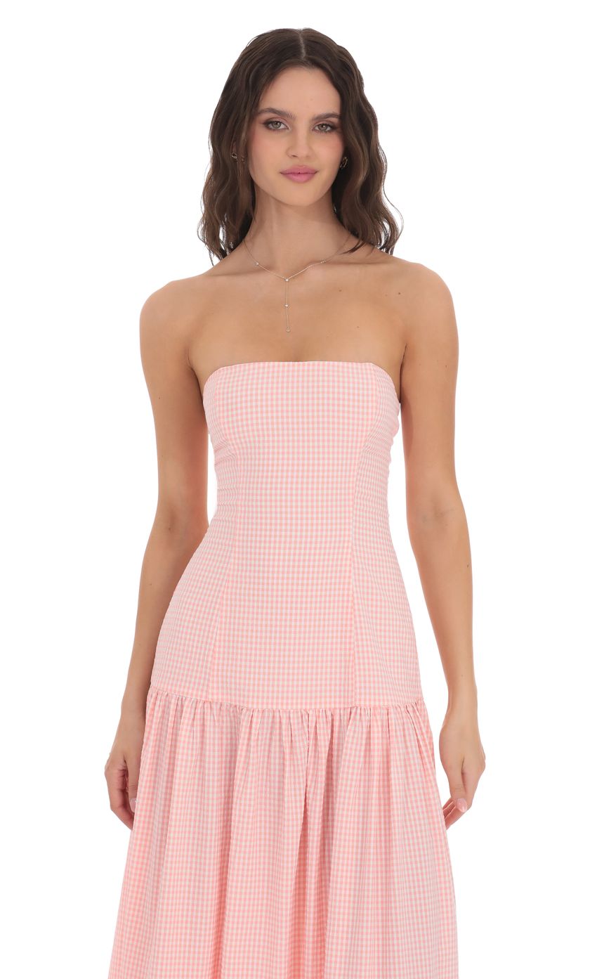 GINA STRAPLESS MAXI DRESS