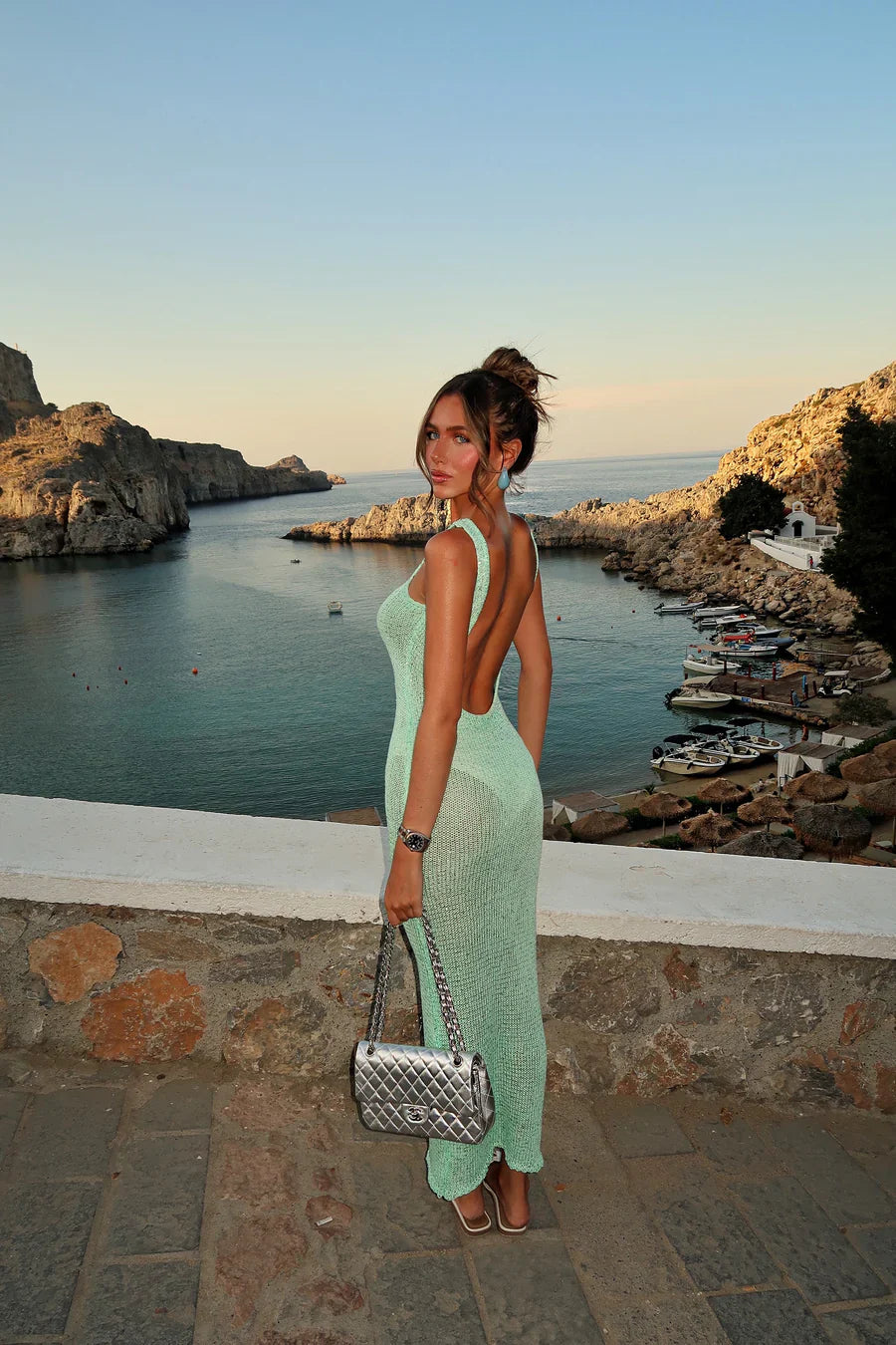 Louise Backless Dress