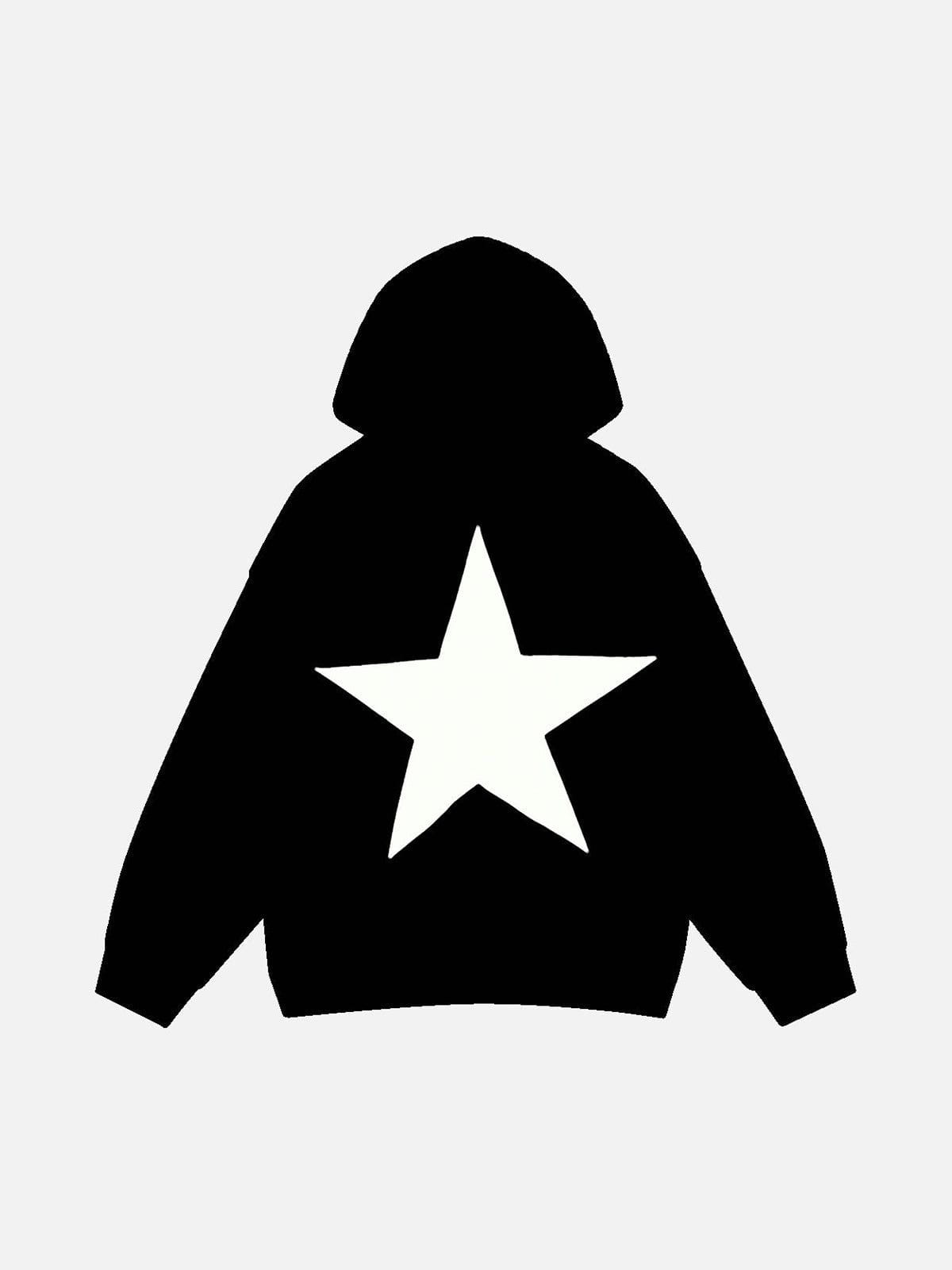 Star hoodie