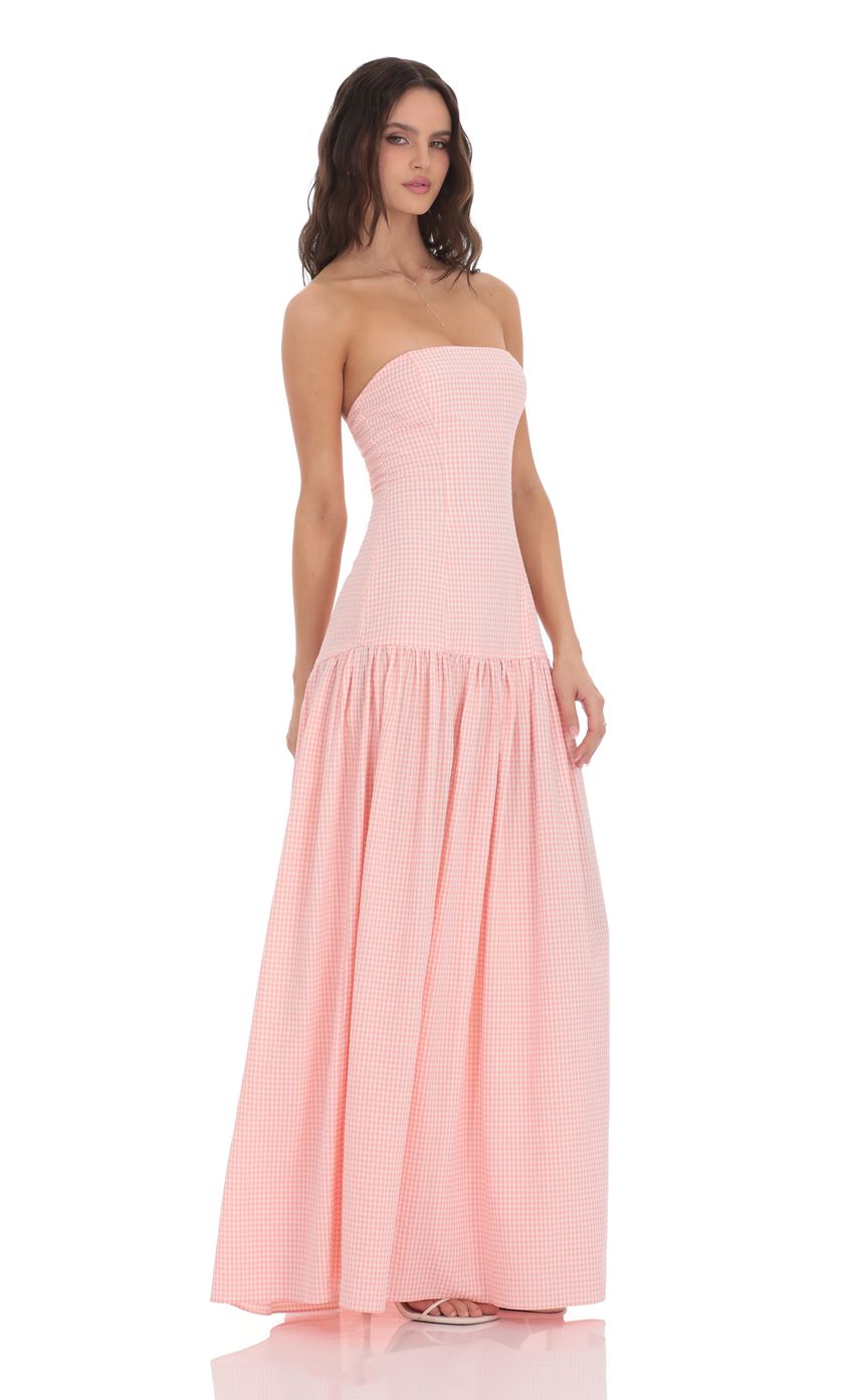 GINA STRAPLESS MAXI DRESS
