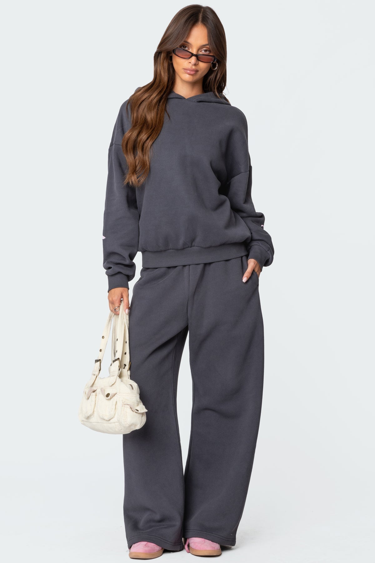 Bow Detail Hoodie + FREE Sweatpants
