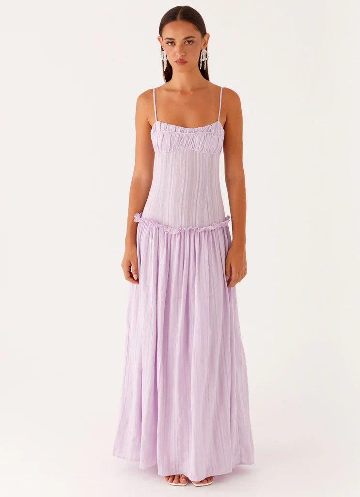 Anastasia Drop Waist Maxi Dress