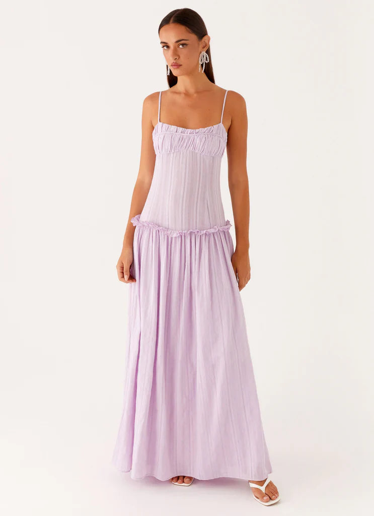 Anastasia Drop Waist Maxi Dress
