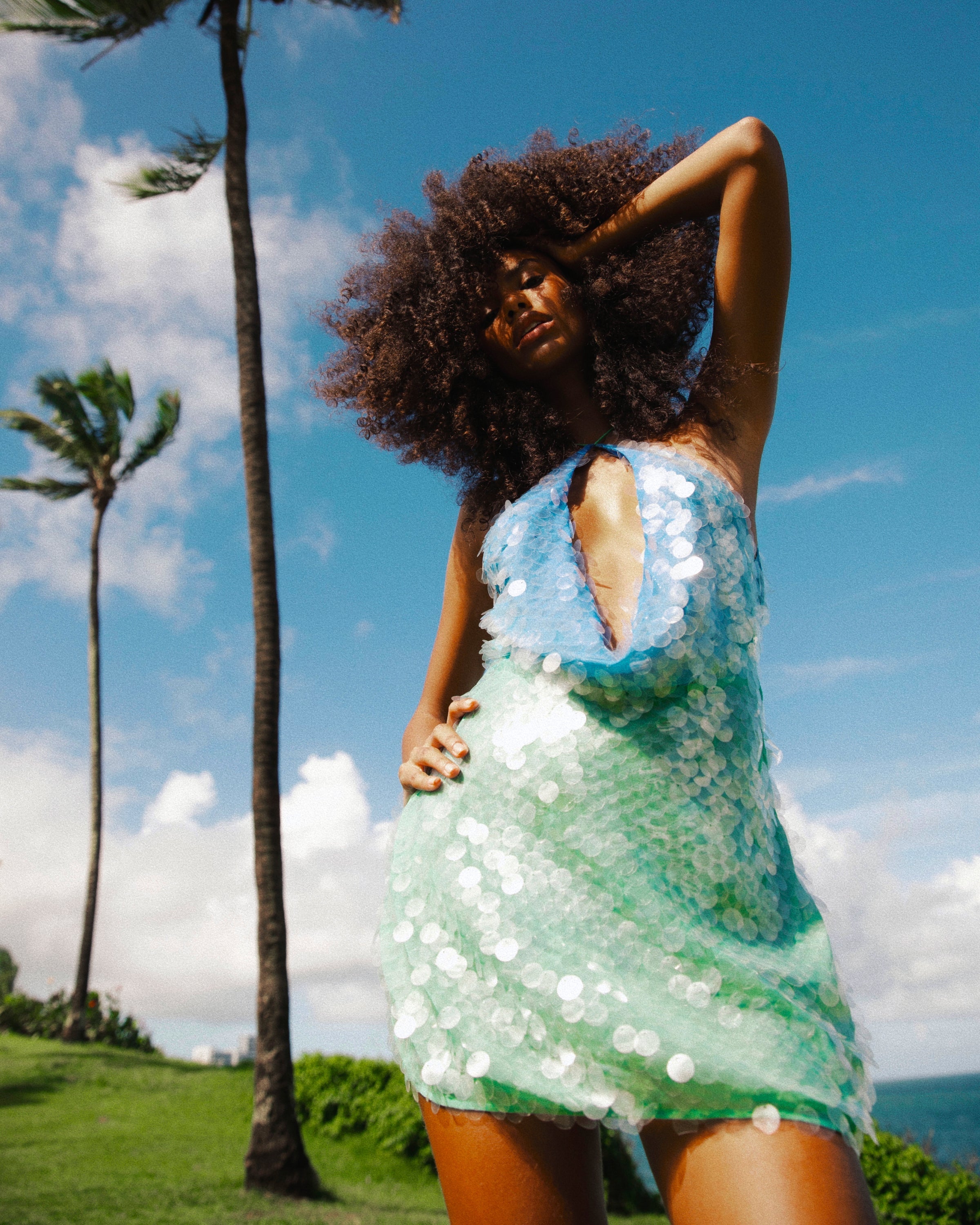 Oceanus Mini Dress