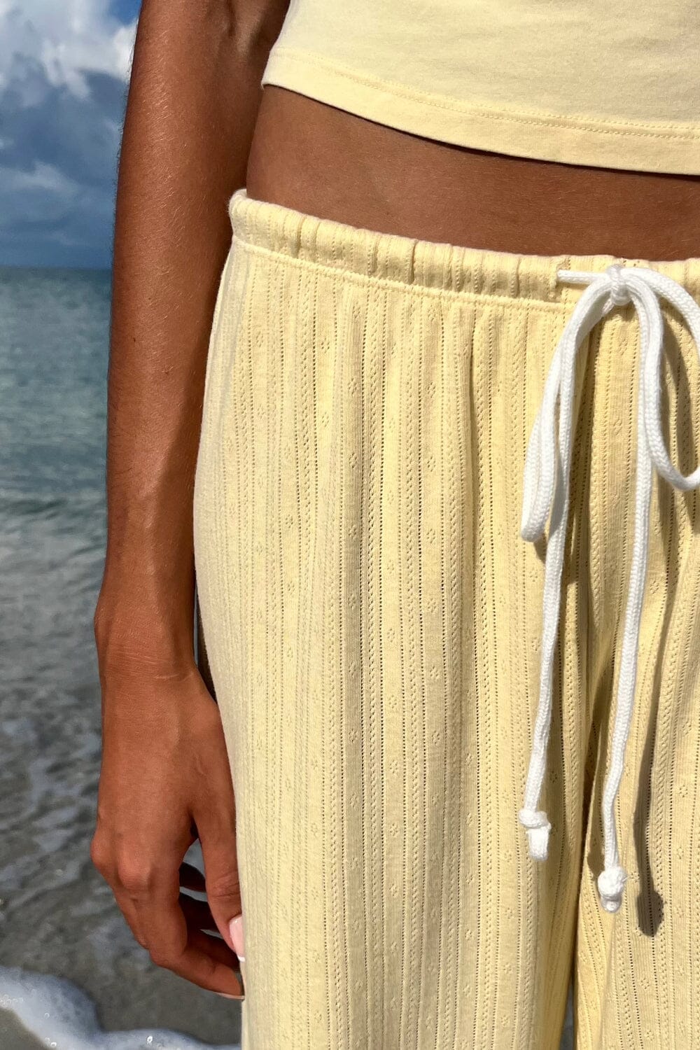 Anastasia Eyelet Sweatpants