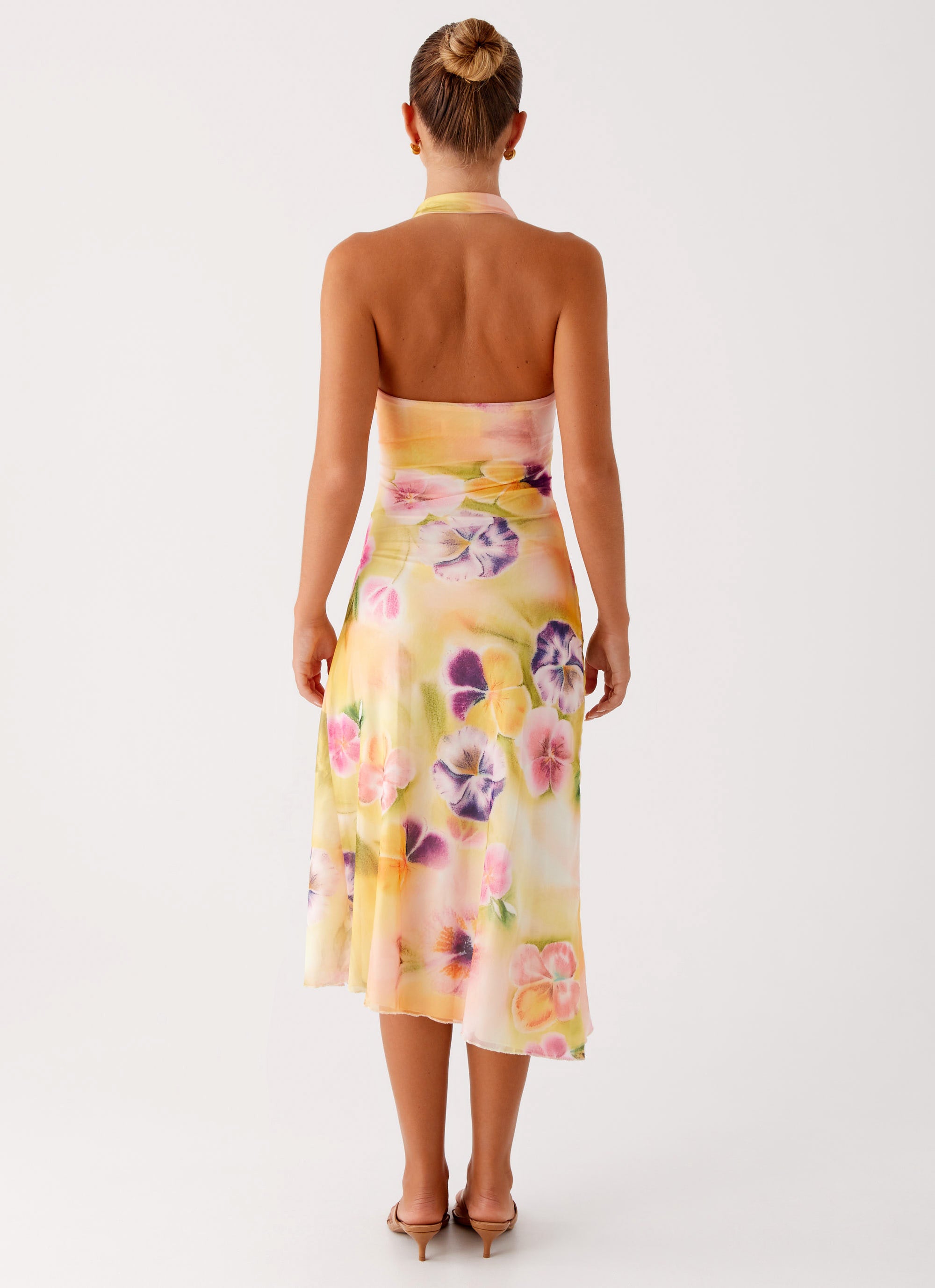Floral Summer Midi Dress