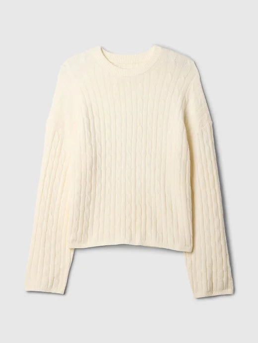 Cable Pattern Sweater + FREE Joggers