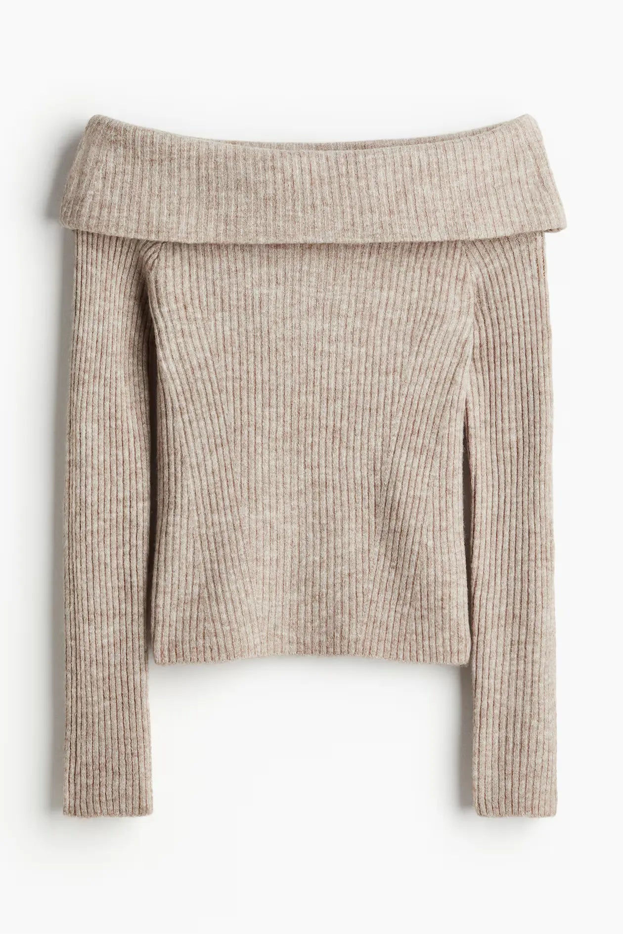 Off-the-Shoulder Sweater