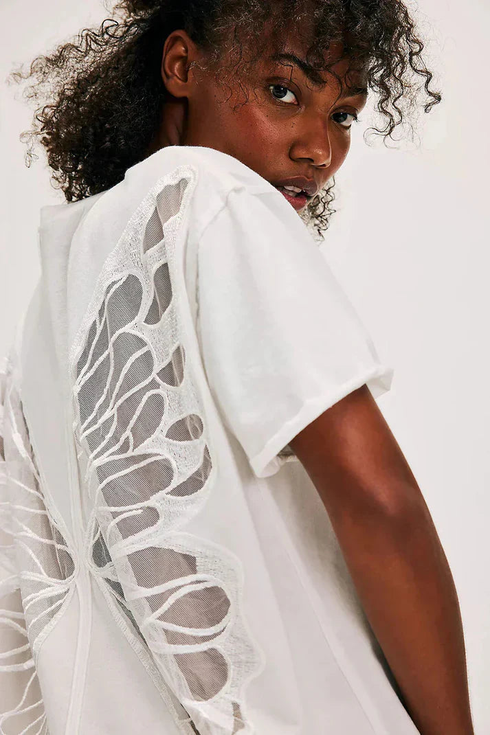 The Butterfly Open Back T-Shirt