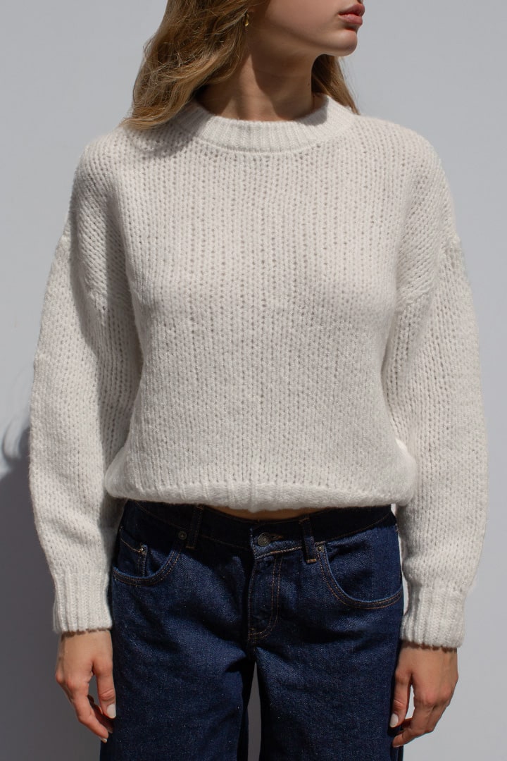 Crew neck sweater