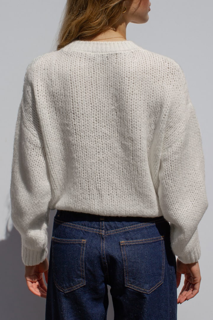 Crew neck sweater