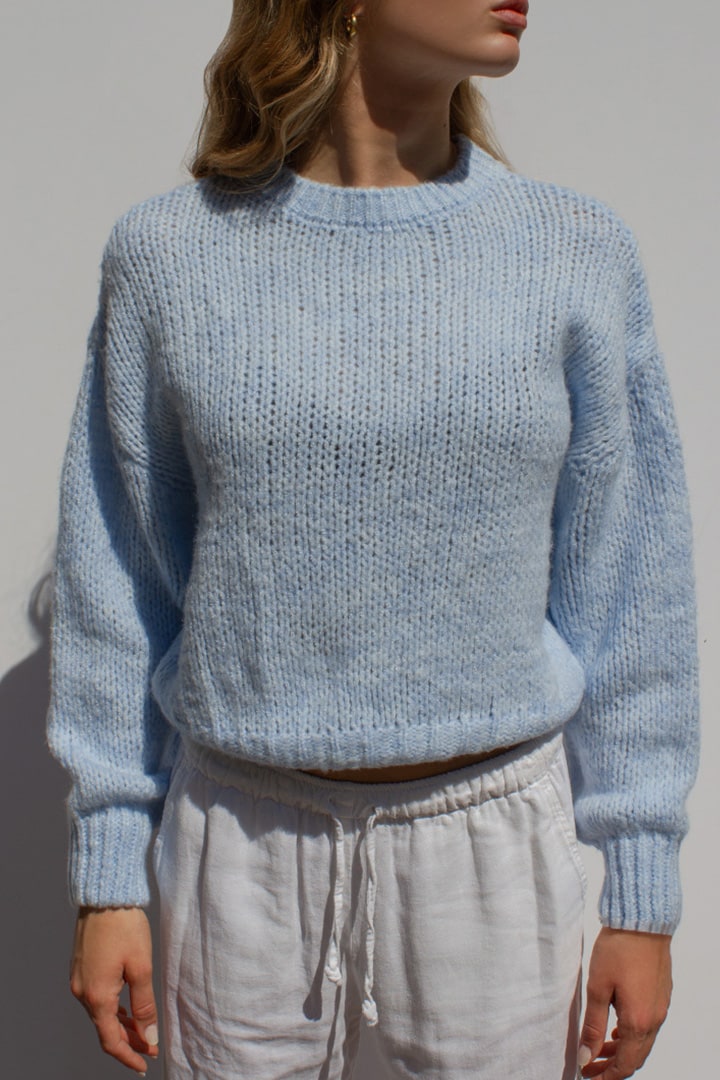 Crew neck sweater