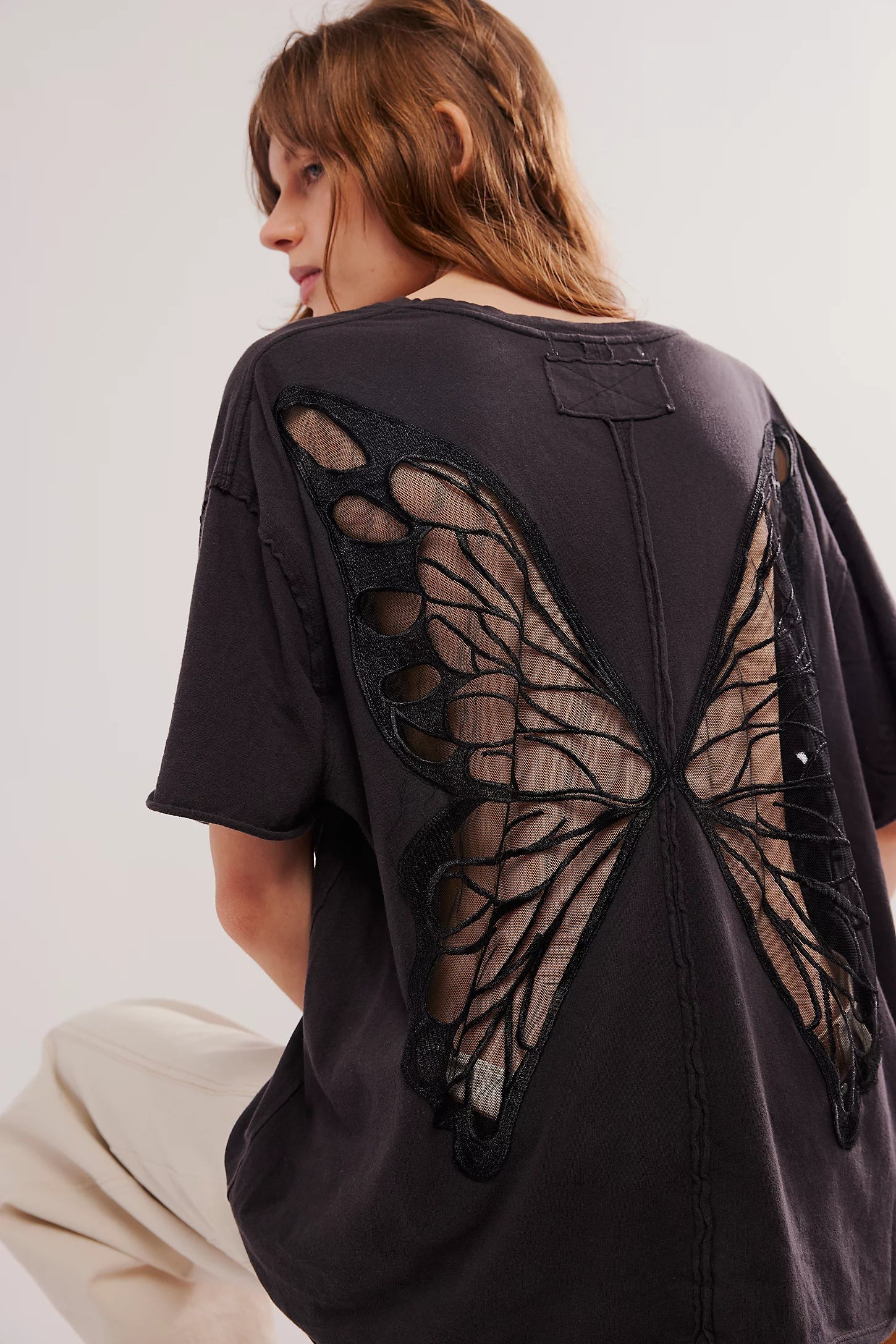 The Butterfly Open Back T-Shirt
