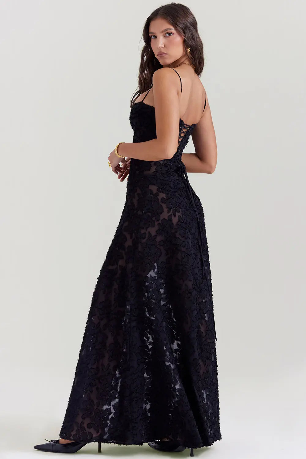 Black Floral dress