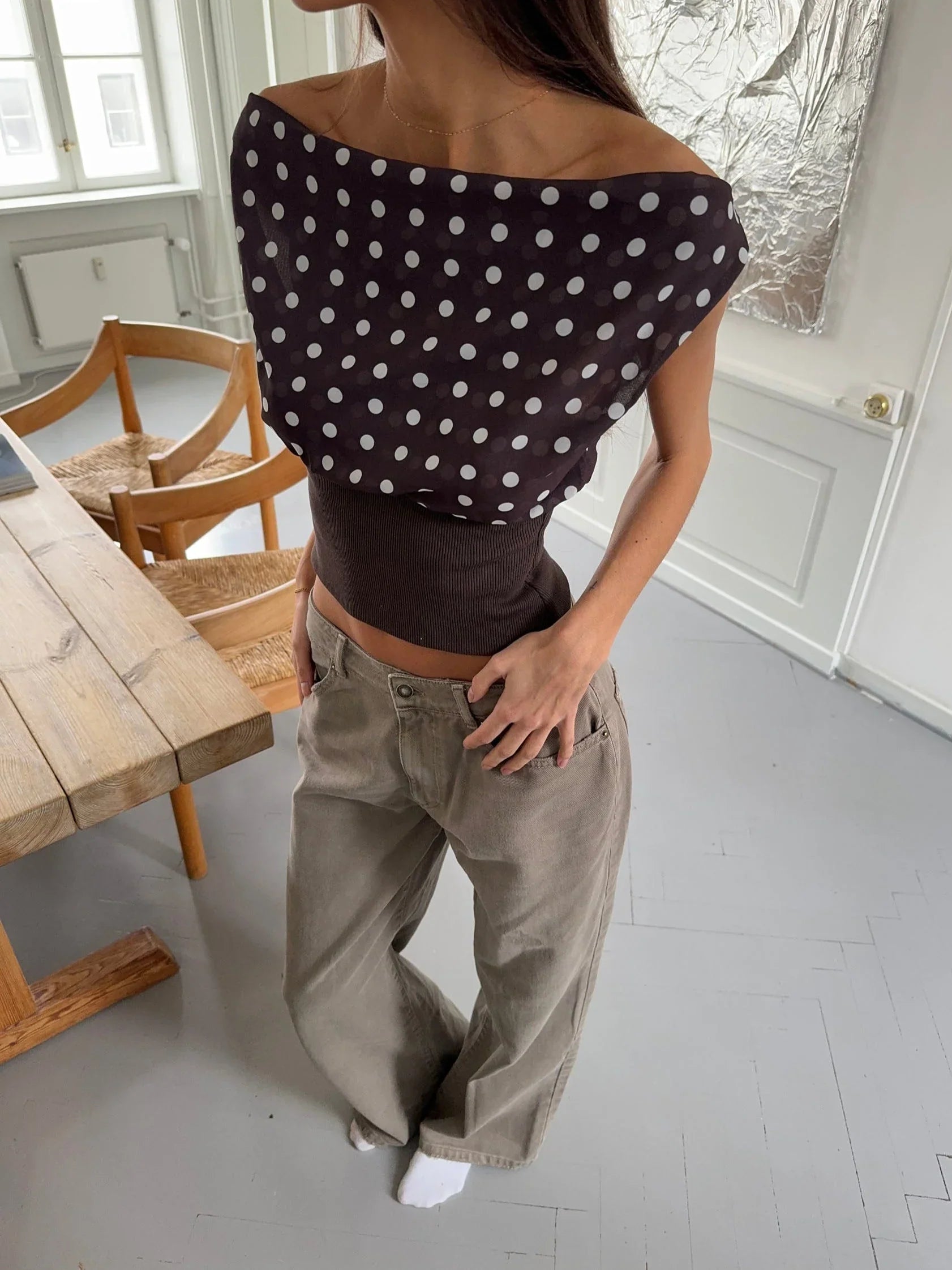 Monaco Dots Top