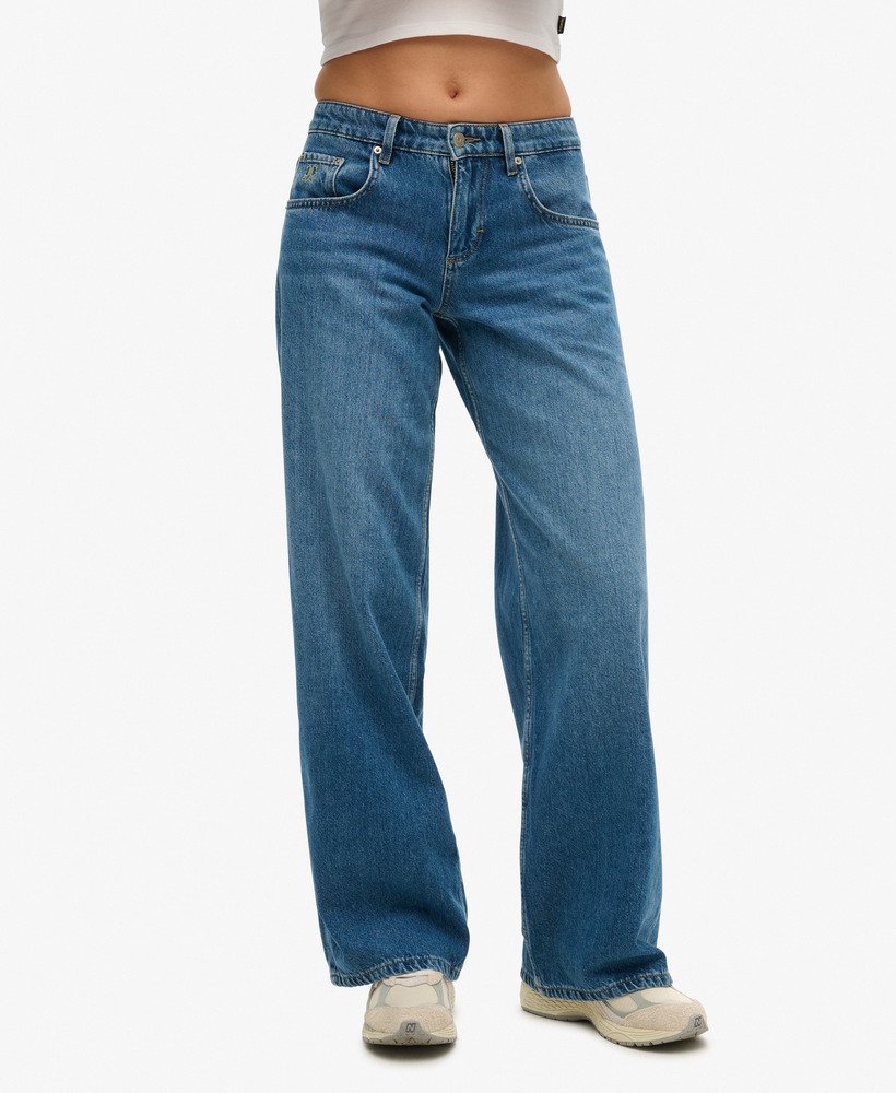 Mid Rise Baggy Jeans